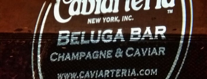 Caviarteria - Beluga Bar - Champagne & Caviar Bar, Restaurant & Lounge is one of The New Yorkers: Tribeca-Battery Park City.