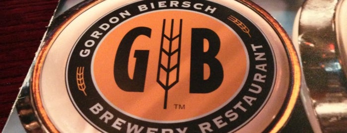 Gordon Biersch is one of place to try beer.