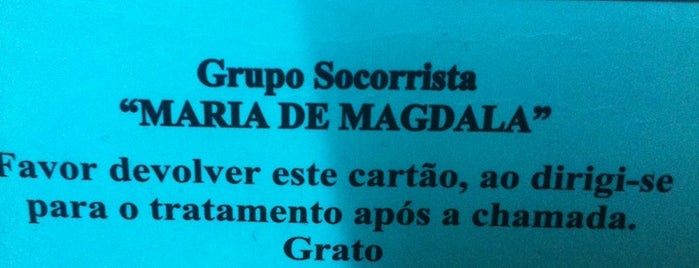 Grupo Socorrista Maria de Magdala is one of Locais curtidos por Julio.