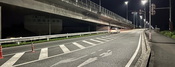 新皆野橋 is one of 皆野寄居有料道路・皆野秩父バイパス(秩父やまなみ街道).