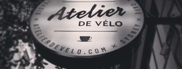 Atelier de Vélo is one of Sydney Brunch and Coffee Spots.