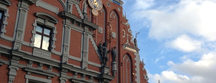 Melngalvju Nams is one of Рига / Riga.