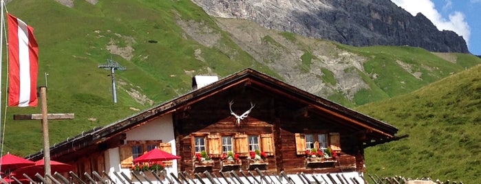 Kriegeralpe is one of St Anton am Arlberg.