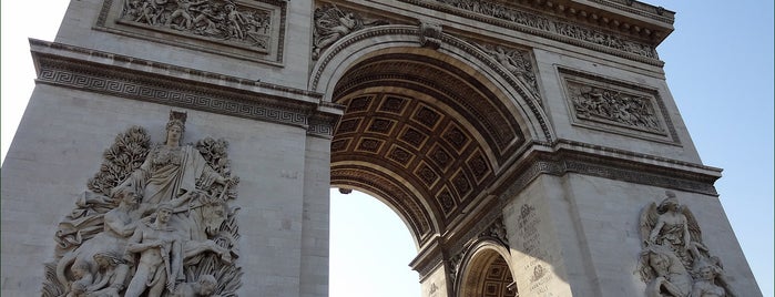 Arc de Triomphe is one of Europa- Cool places.