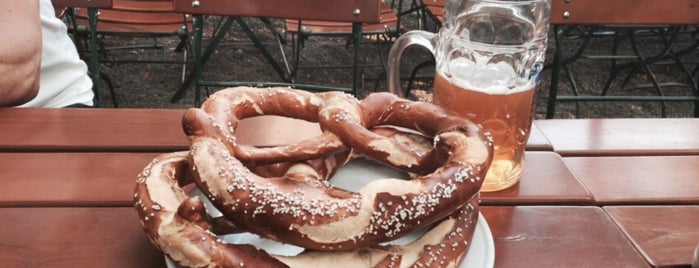 Augustiner-Keller is one of The 15 Best Places for Pretzels in Munich.