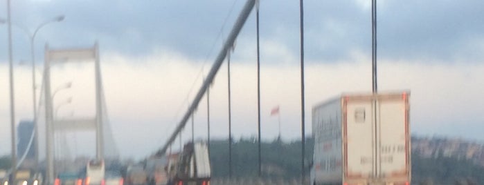 Fatih Sultan Mehmet Bridge is one of K’s Liked Places.