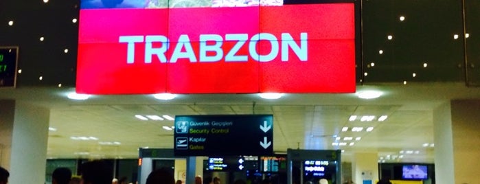 Trabzon Havalimanı (TZX) is one of Tempat yang Disukai K.
