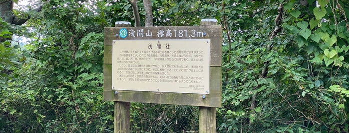 浅間山 is one of 神奈川西部の神社.