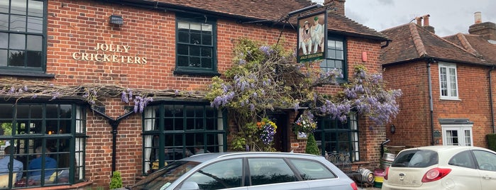 The Jolly Cricketers is one of Good Beer Pubs.