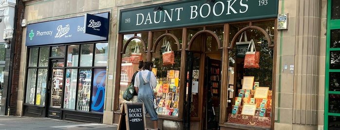 Daunt Books is one of London : to shop.