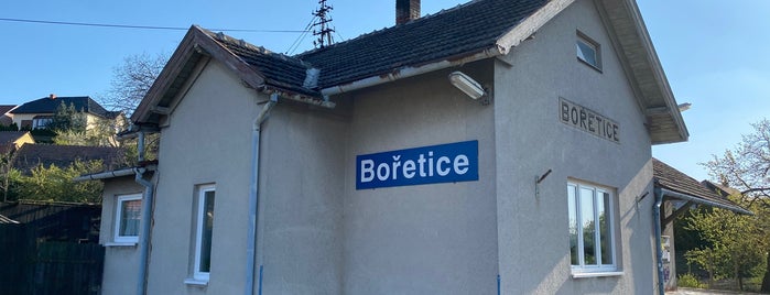 Železniční stanice Bořetice is one of Tempat yang Disukai Filip.