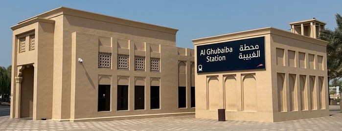 Al Ghubaiba Metro Station is one of Dubai.