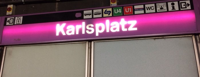 U Karlsplatz is one of Vi2.