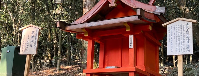 廣瀬神社 is one of 別表神社二.