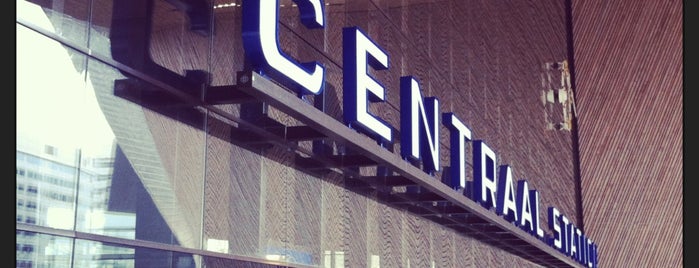 Station Rotterdam Centraal is one of Amsterdam○○.