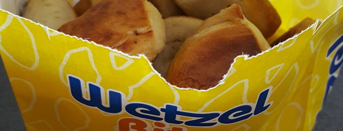 Wetzel's Pretzels is one of Places I've worked.