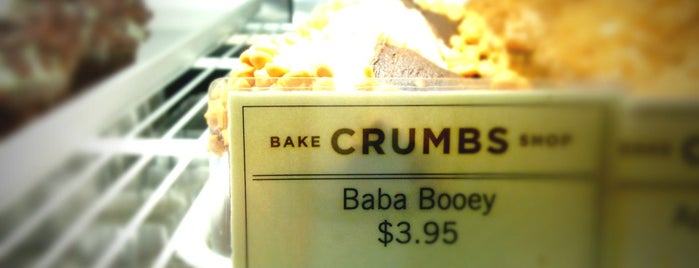 Crumbs Bake Shop is one of Cupcakeries and Bakeries.