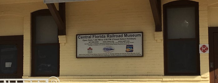 Central Florida Railroad Museum is one of Guide to Winter Garden's best spots.