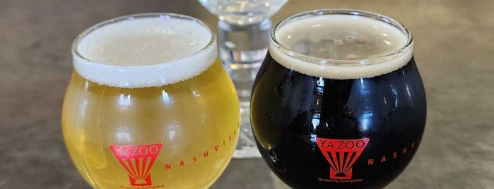 Yazoo Brewing Company is one of Nashville.