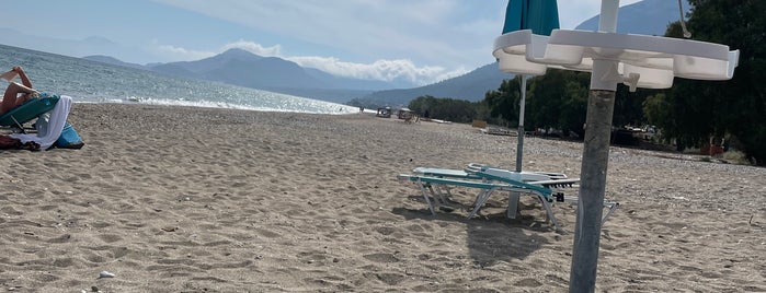 Kampos beach is one of Samos.