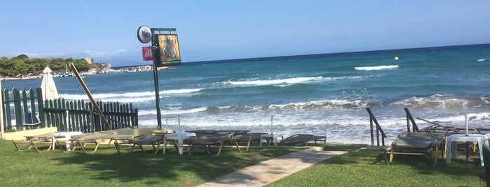 Freddie's Beach Bar is one of Zakynthos.