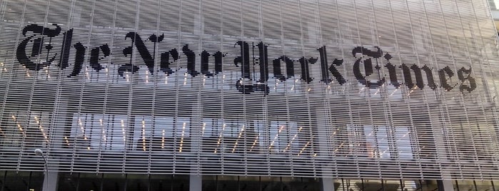 The New York Times Building is one of New York City.