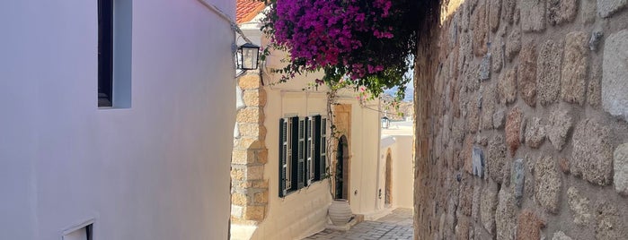 Lindos is one of Rhodes.