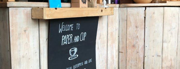 Paper & Cup is one of London is burning.