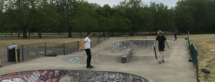 Finsbury Park Skatepark is one of 1000 Things To Do In London (pt 3).