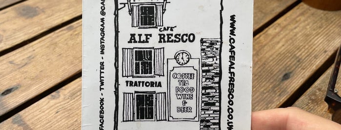 Cafe Alf Resco Dartmouth is one of Must-visit places in Devon.