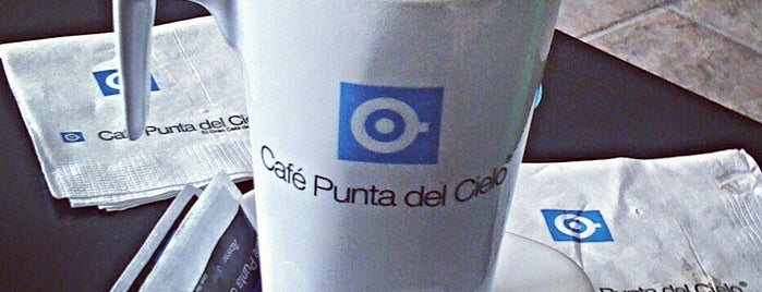 Cafe Punta Del Cielo is one of Tempat yang Disukai Aitor.