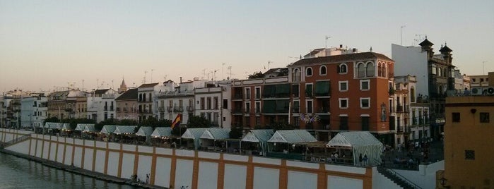 Triana is one of Sevilla spots.