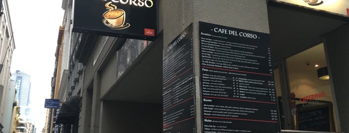 Cafe Del Corso is one of Melbourne Coffee.