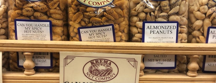 Krema Nut Company is one of Route 62 Roadtrip.