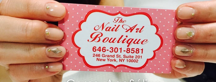 The Nail Art Boutique is one of New York City.