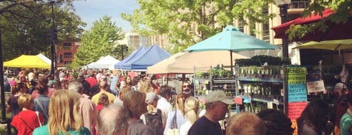 Dane County Farmers' Market is one of Bikabout Madison.
