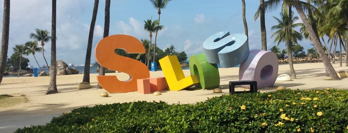 Siloso Beach is one of Singapore.
