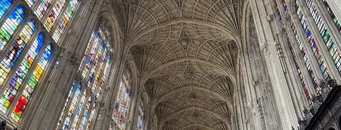King's College Chapel is one of Cambridge haunts.