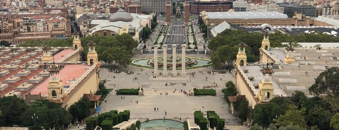 Mirador del Palau Nacional is one of Top 7 / Barcelona / Views.