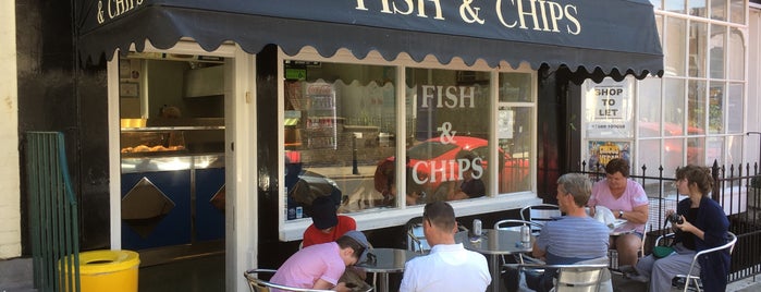 Castle Fish & Chips is one of London'13.