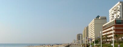 Virginia Beach Boardwalk is one of The 50 Most Popular Beaches in the U.S..