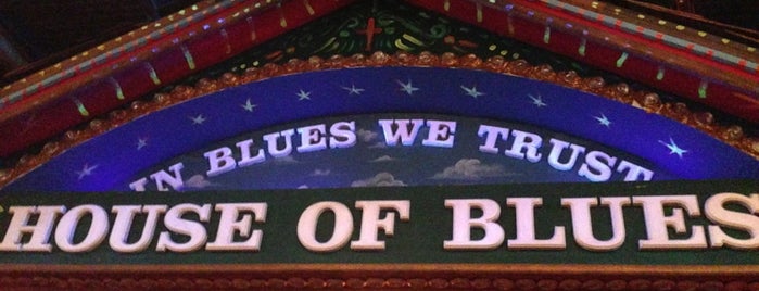 House of Blues is one of Music venues.