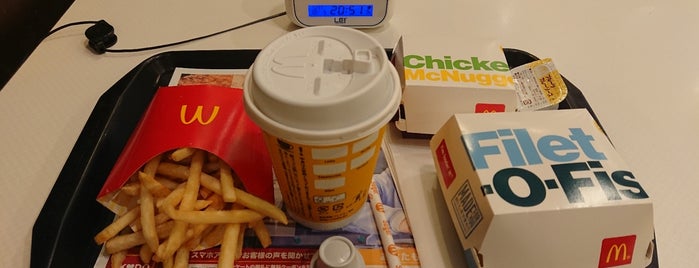 McDonald's is one of 飲食店類.