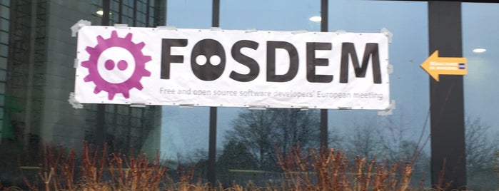 FOSDEM is one of Lieux qui ont plu à Thomas.