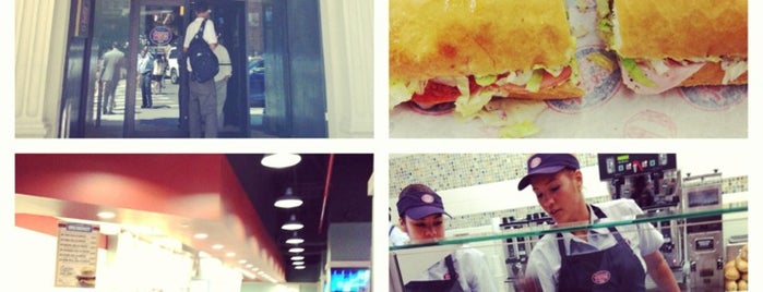 Jersey Mike's Subs is one of The New Yorkers: Tribeca-Battery Park City.