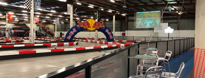 PowerKart Raceway is one of สถานที่ที่ Michael ถูกใจ.