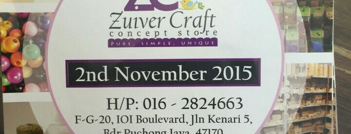 Zuiver Craft Concept Store is one of Puchong.