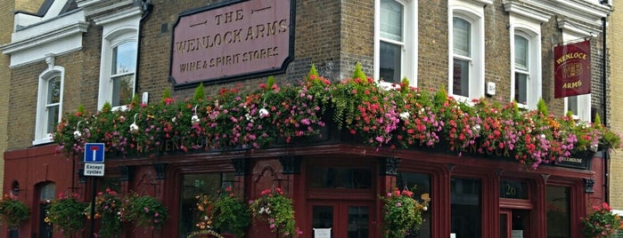 The Wenlock Arms is one of Time Out's 57 Best Pubs in London (March '19).