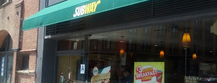 Subway is one of 10013 Food Places.