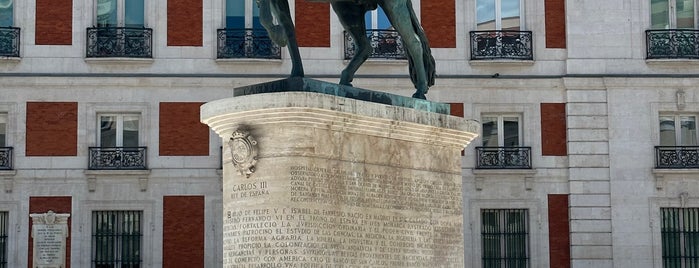 Estatua de Carlos III is one of Madrid city guide.